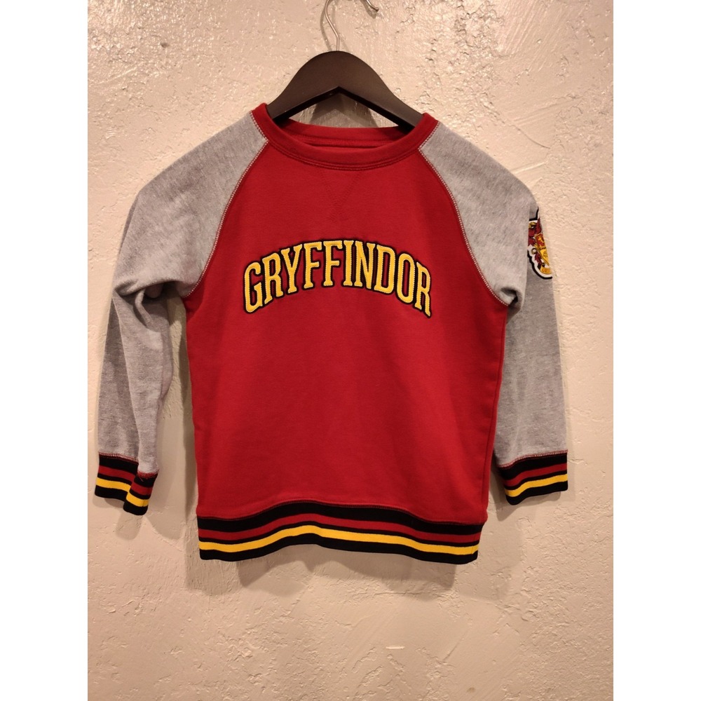 Universal Studios Wizarding World Of HarryPotter Gryffindor Youth Sweatshirt M